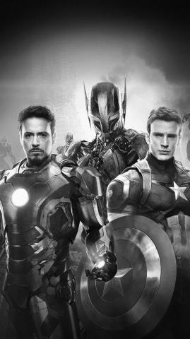 Avengers Poster Dark Age Of Ultron Art Film iPhone Wallpaper