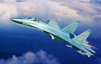 Wallpaper War Art Airplane Painting Aviation Jet Plaf J 11b