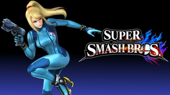 Super Smash Bros Wallpaper Zero Suit Samus By Thewolfgalaxy On