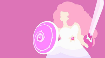 Rose Quartz Vector Wallpaper By Captainbeans