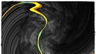 Black And Yellow Art Wallpaper