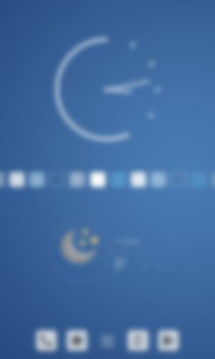 Blue Mist Android Homescreen By Thenameistoms Mycolorscreen