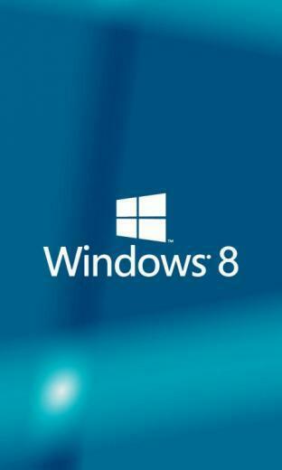 Windows Blue Background Galaxy S2 Wallpaper