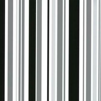 Love Wallpaper Barcode Striped Black Silver White