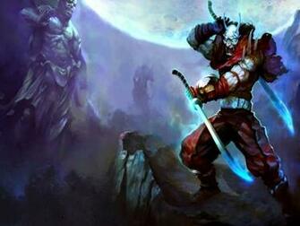 Shen Wallpaper Bloodmoon