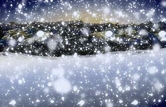 Winter Snow Blue Mountain Background Wallpaper Quick By