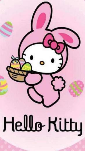 Hello Kitty Easter Wallpaper Hellokitty Easterwallpaper
