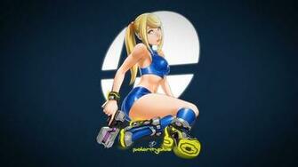 Metroid Samus Aran Super Smash Bros Wallpaper Background