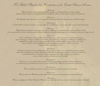 The Bill Of Rights