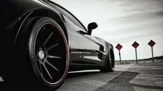 Black Coupe Car Chevrolet Corvette Z06 Rims HD Wallpaper