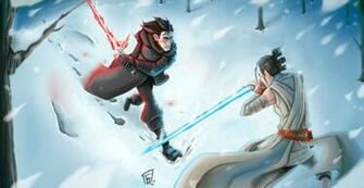 Kylo Ren Vs Rey By Kakiusko On Newgrounds