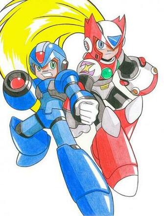 Chibi X And Zero For Foxelie17 By Megaman Community