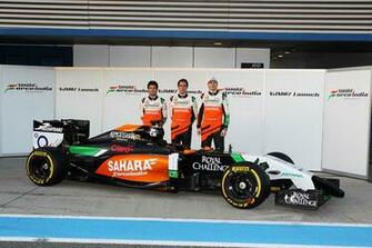 Foto S Sergio Perez En Nico Hulkenberg Tonen Nieuwe Force