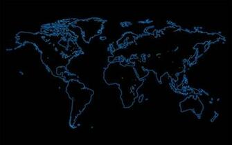Black World Map Wallpaper HD In Travel N