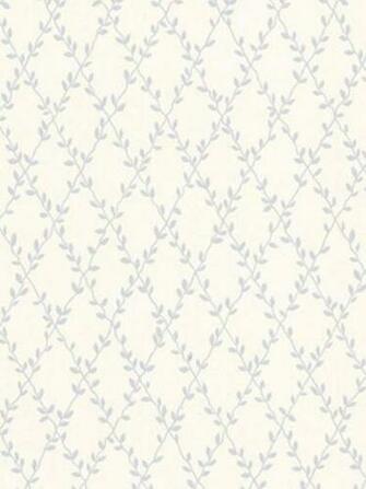 Blue Janine Trellis Mini Wallpaper Contemporary