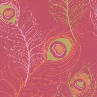 Home Wallpaper Vymura Festoon Feather Red