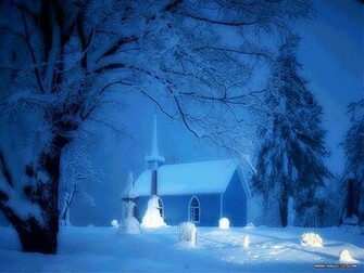 Snow Wallpaper Dreamy Snowy World Scene
