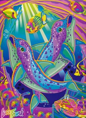 Lisa Frank Dolphin Wallpaper At Wallpaperbro