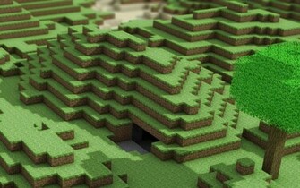 Minecraft Building Game HD Desktop Wallpaper