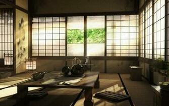 Wallpaper Japan Room Tea Party Window Desktop
