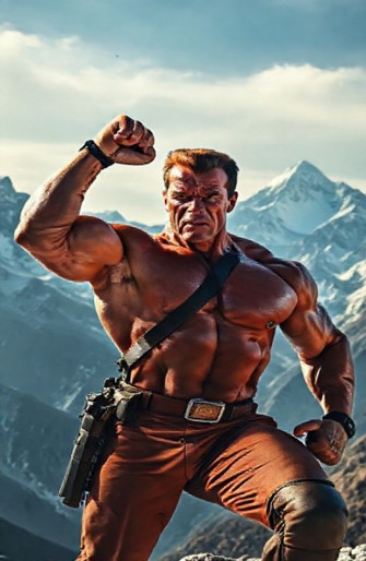 Arnold Schwarzenegger Conquer Wallpaper