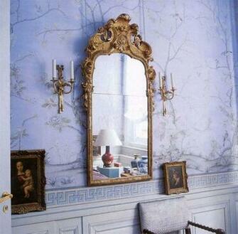 Add Art And Accessories Lavender De Gournay Chinoiserie Wallpaper In