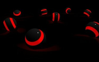 Black And Red Abstract Wallpaper HD In