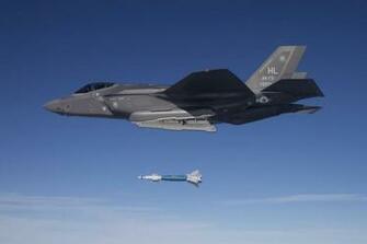 Air Force Combat Units Drop Bombs From F 35a Military