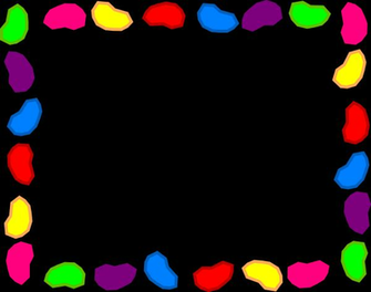 Jelly Bean Background Rainbow Clip Art At Clker Vector