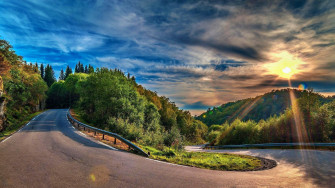Country Roads Wallpaper