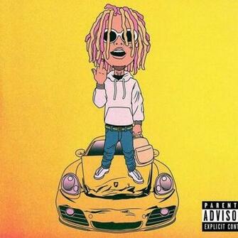 Lil Pump Art In Uzi Vert Dope Cartoons