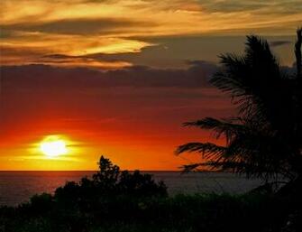 Hawaii Beach Sunset Wallpaper