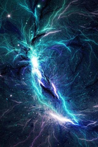 Lightning Wallpaper Abstract iPhone