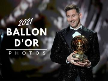 65th Ballon D Or Ceremony Pics Lionel Messi Alexia