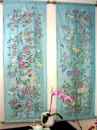 Chinoiserie Beautiful Chhinese Wallpaper Wall Stencils