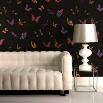 Flutterby Wallpaper Graham Brown