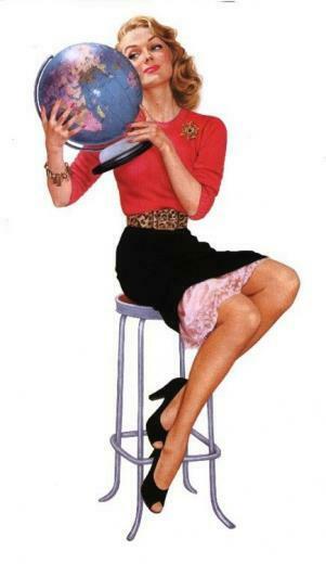Pin Up Por Alberto Vargas Ups