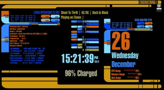 Star Trek Lcars Interface For