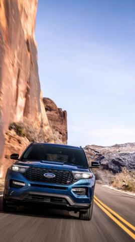 Wallpaper Ford Explorer Suv Cars Detroit Auto Show