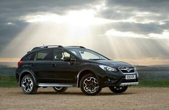 Wallpaper Rays Of Light Subaru Xv Black Limited Edition Cars
