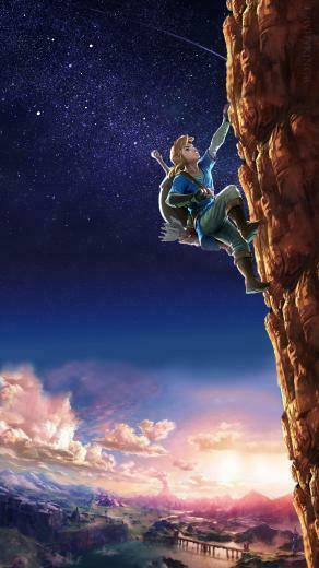 Zelda Breath Of The Wild Phone Wallpaper Legend