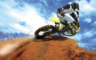 Crazy Motocross Bike Wallpaper HD