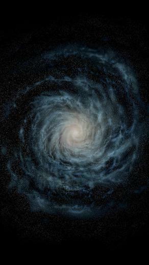 iPhone Official Wallpaper Space HD