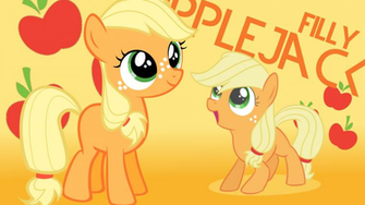 Filly Applejack Wallpaper By Adamlikesponies