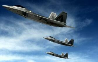 Raptors Stealth Fighters Wallpaper HD