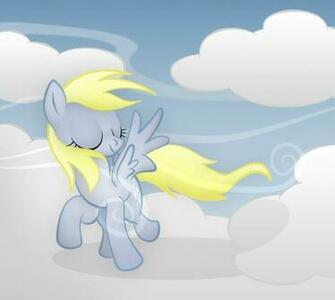 My Little Pony Clouds Derpy Hooves Wallpaper