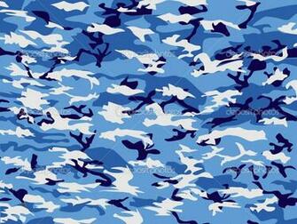 Blue Camouflage Wallpaper Desktop Background