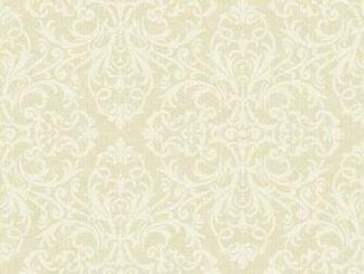 White Flock Damask On Gold Wallpaper Ps3875 Double Roll Bolts