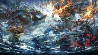 Dota Epic Battle Art Wallpaper Background Full HD 1080p