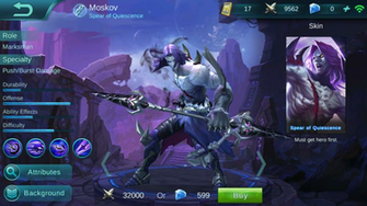 Moskov Re Mobile Legends Bang Online Fanatic